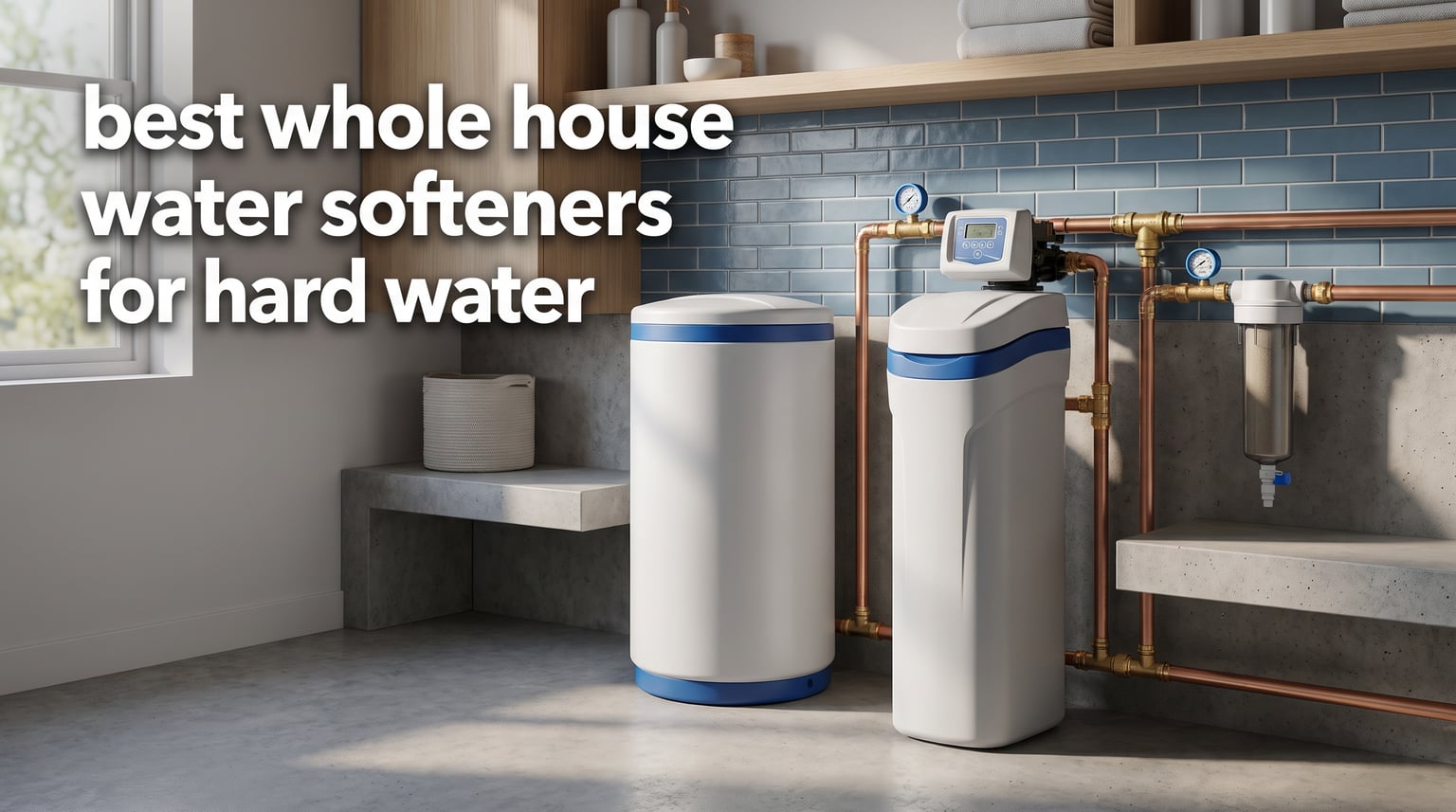 best whole house water softeners for hard water