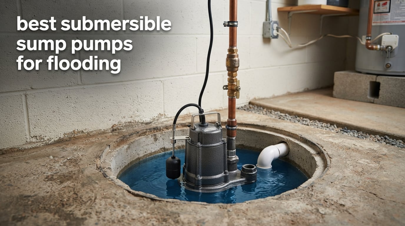 best submersible sump pumps for flooding