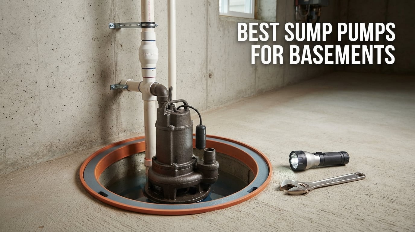 best sump pumps for basements