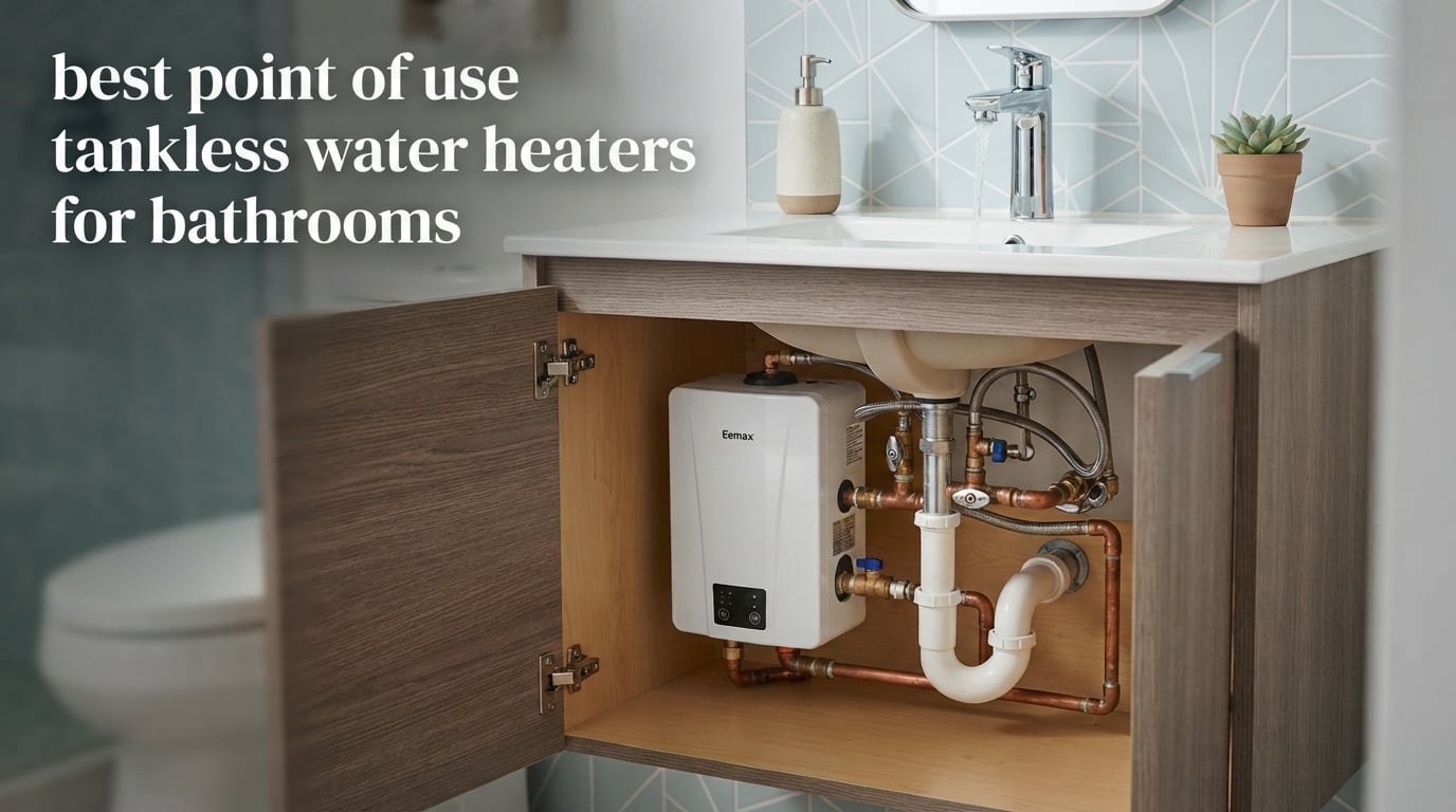 best point of use tankless water heaters for bathrooms
