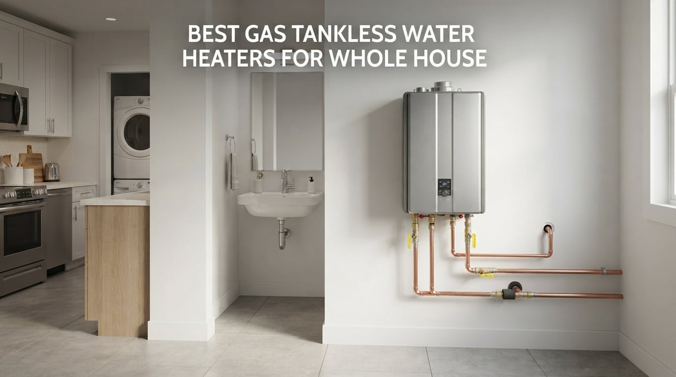 best gas tankless water heaters for whole house