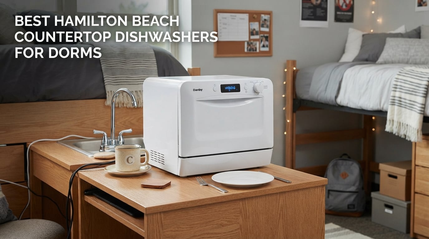 best hamilton beach countertop dishwashers for dorms