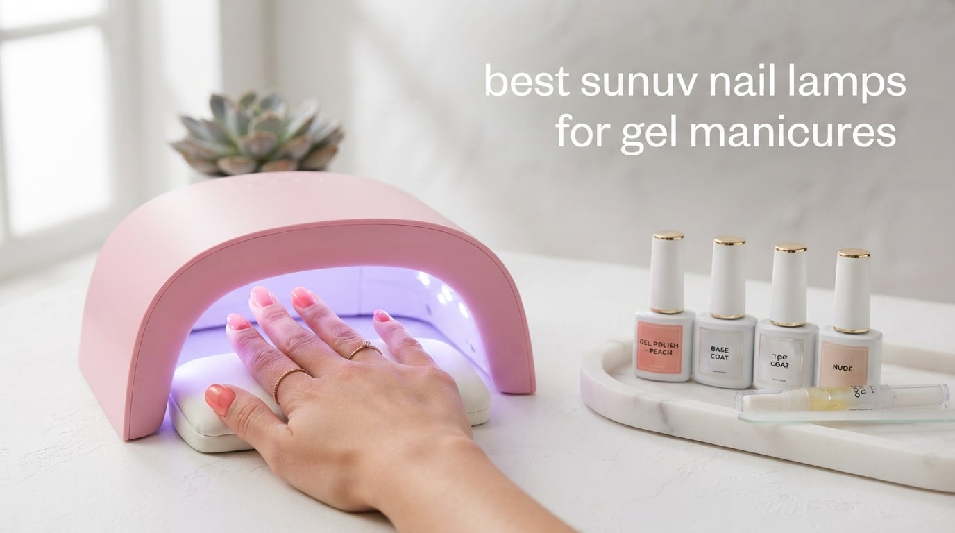 best sunuv nail lamps for gel manicures