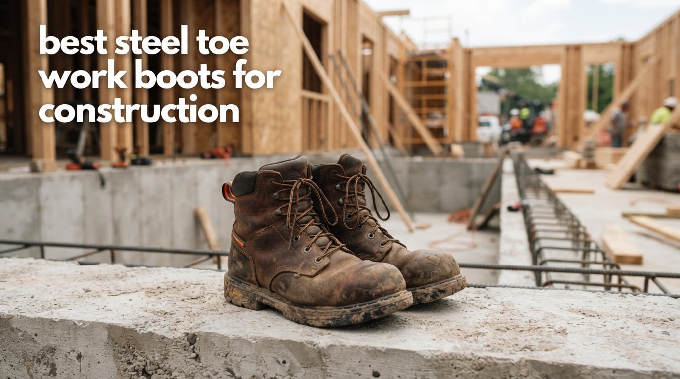 best steel toe work boots for construction