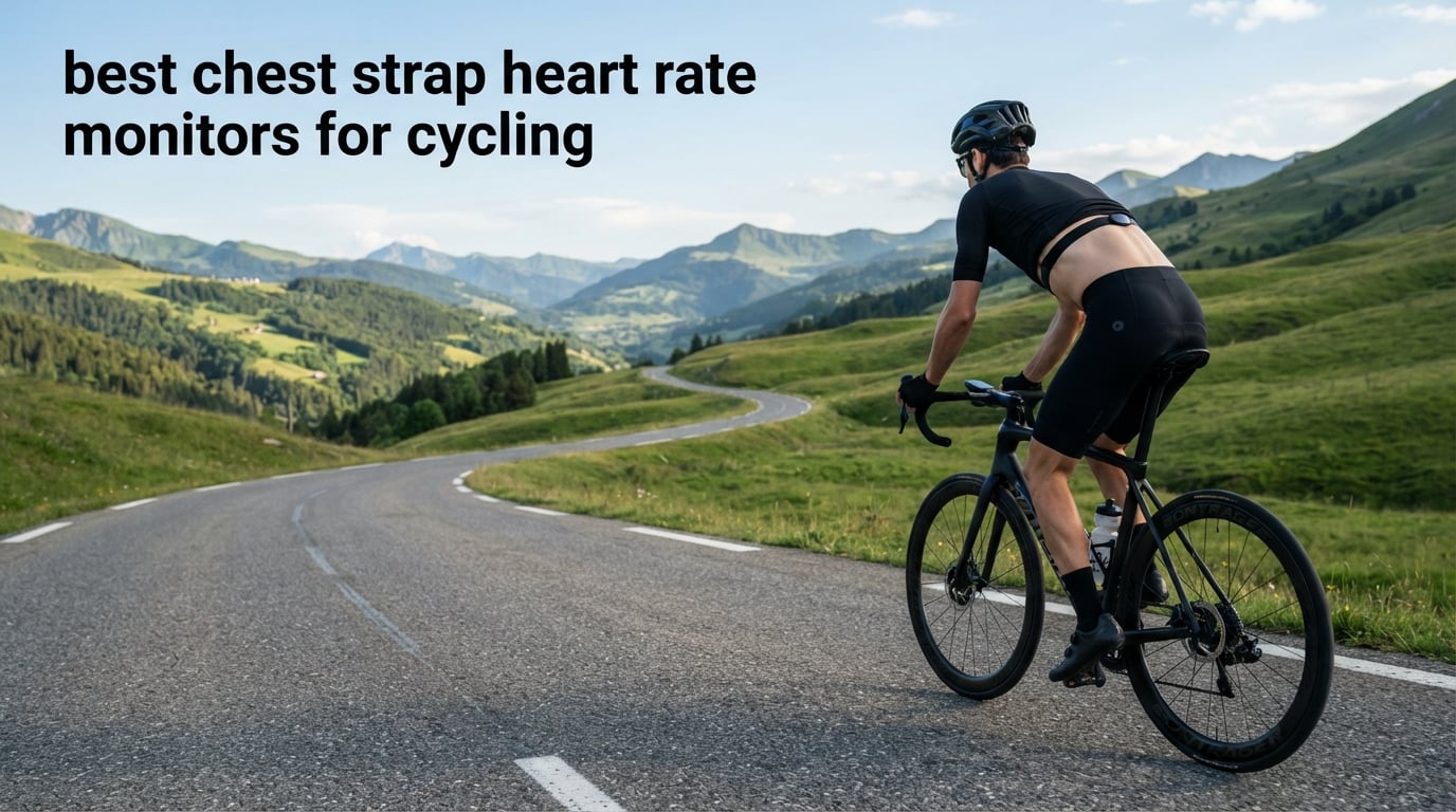 best chest strap heart rate monitors for cycling