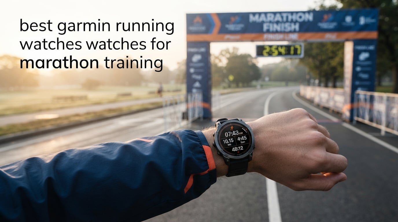 best garmin running watches for marathon training