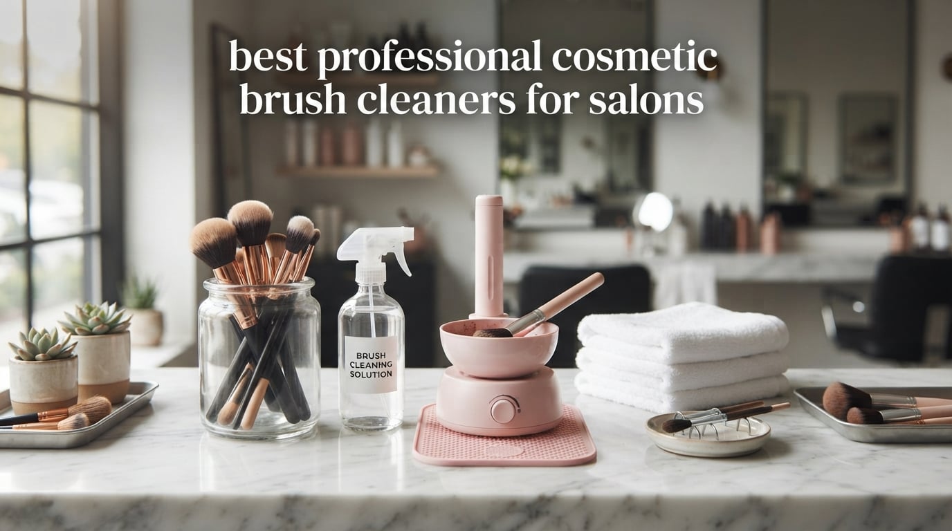 best professional cosmetic brush cleaners for salons