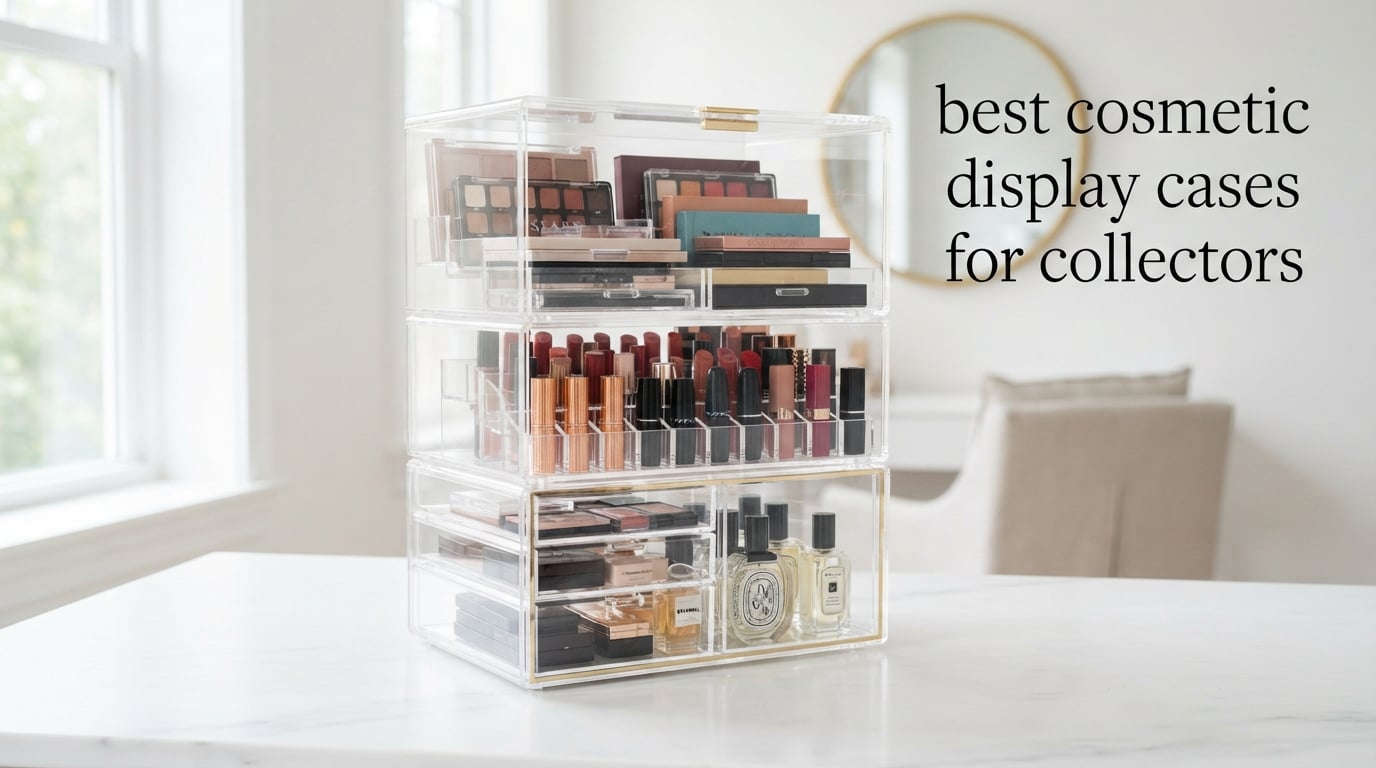 best cosmetic display cases for collectors