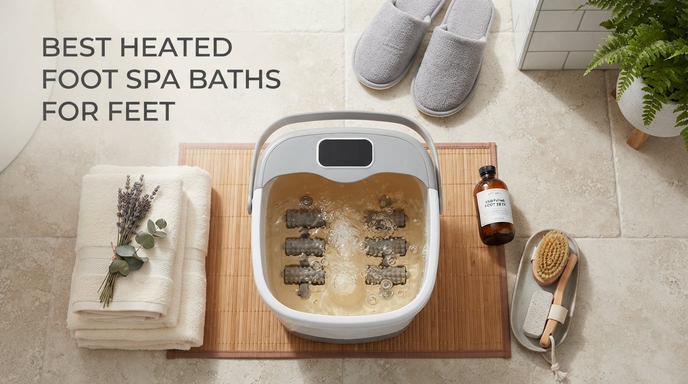 best heated foot spa baths for feet
