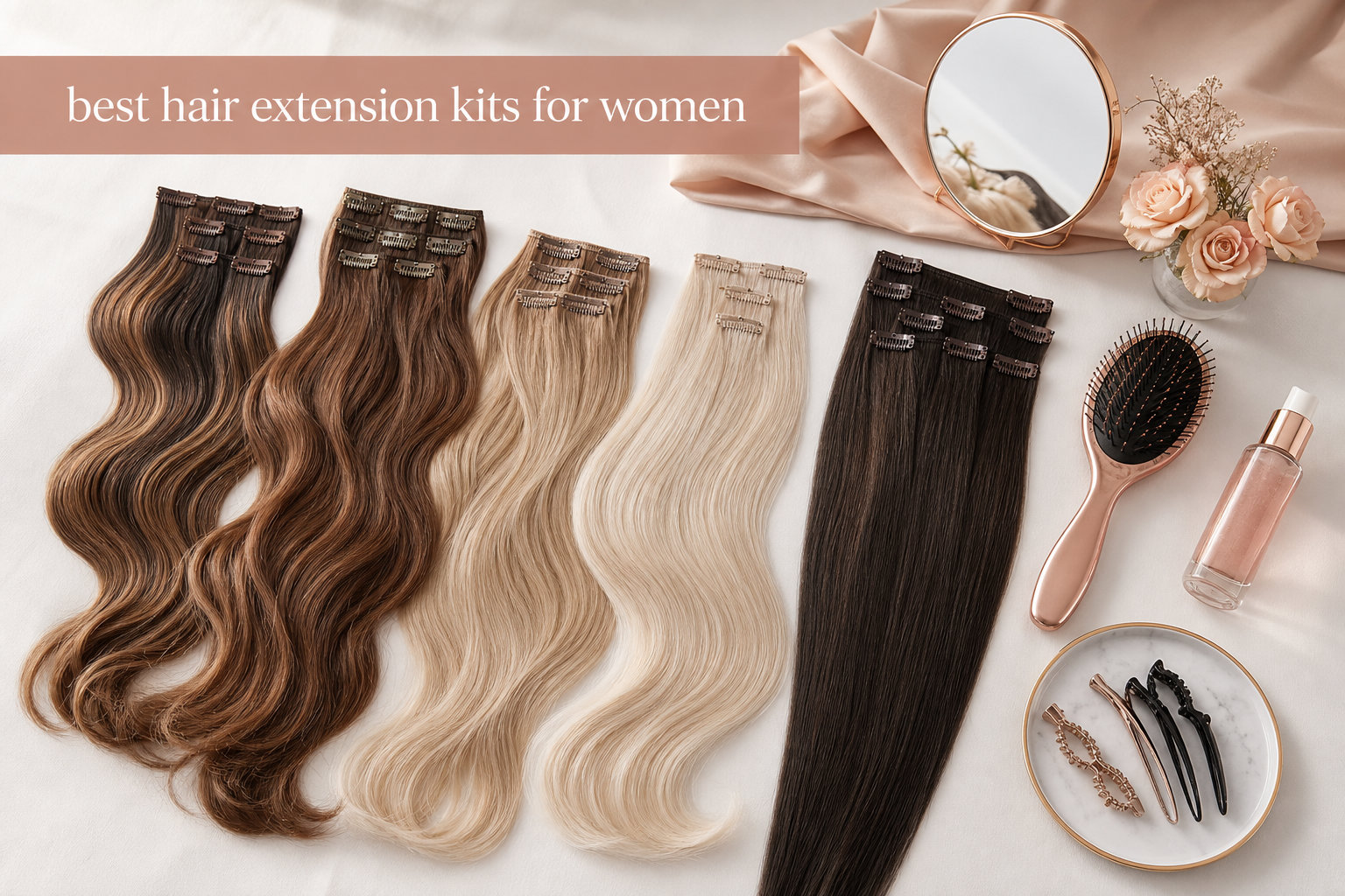 best hair extension kits for women