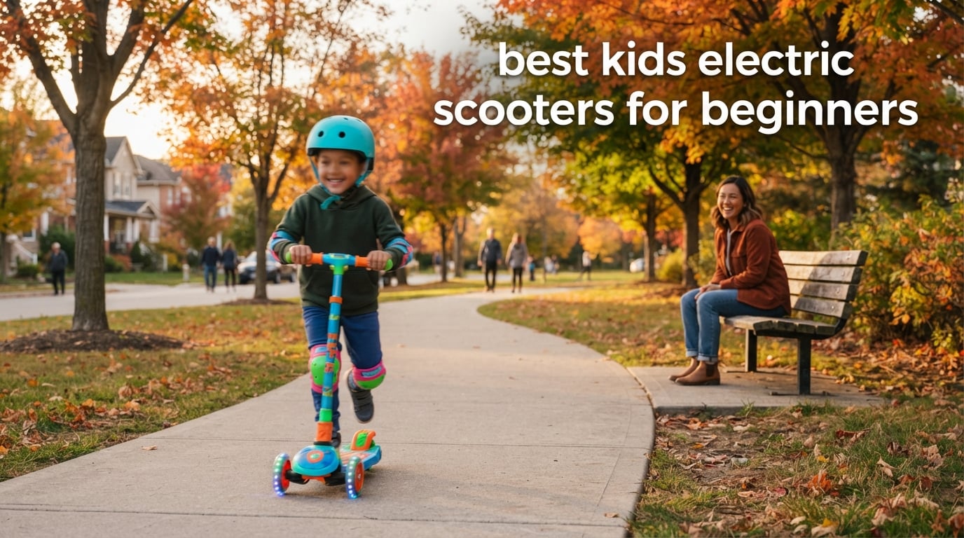 best kids electric scooters for beginners