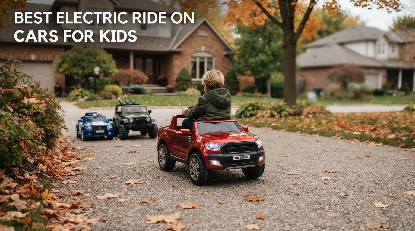 best electric ride on cars for kids