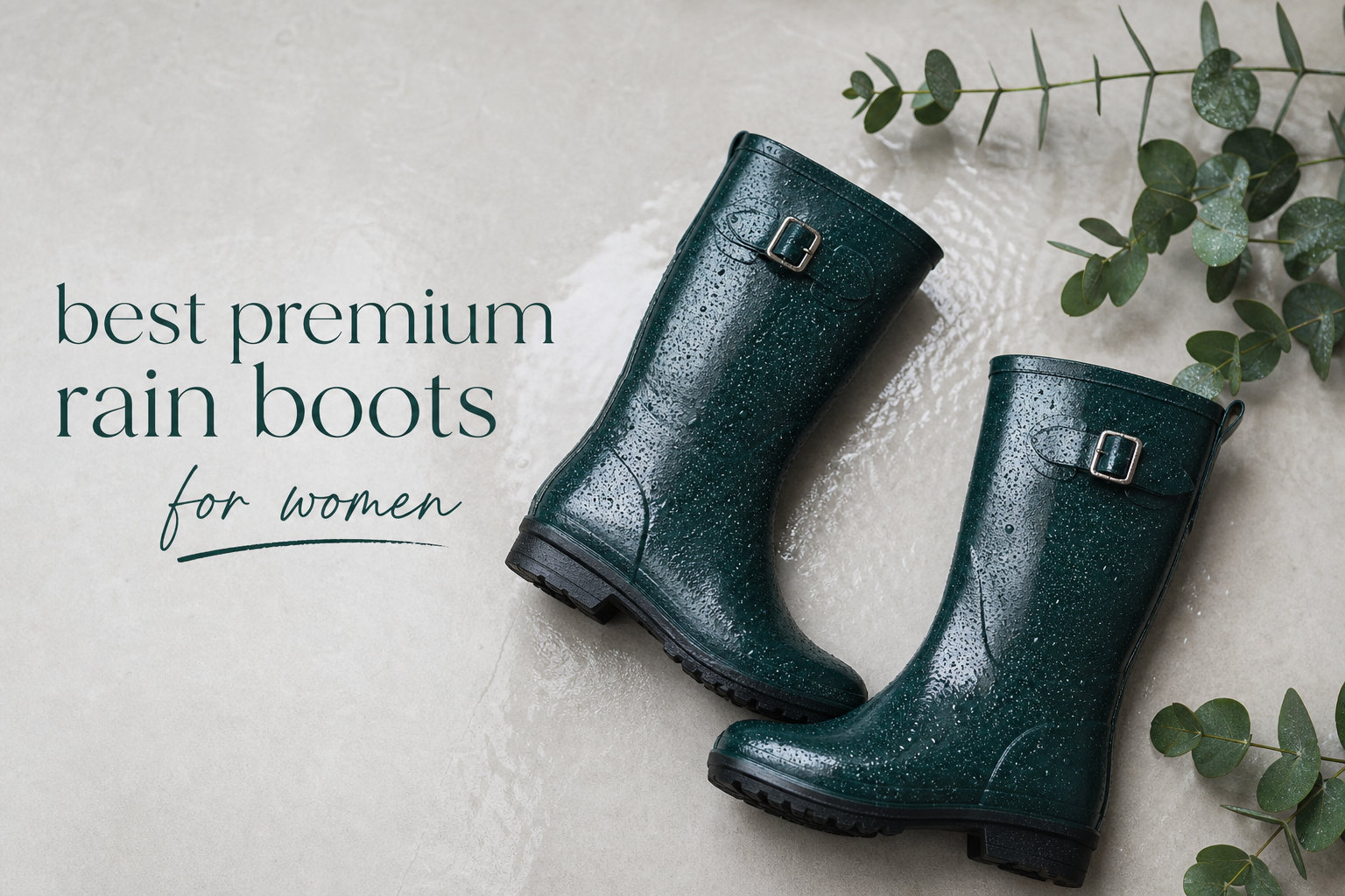 best premium rain boots for women