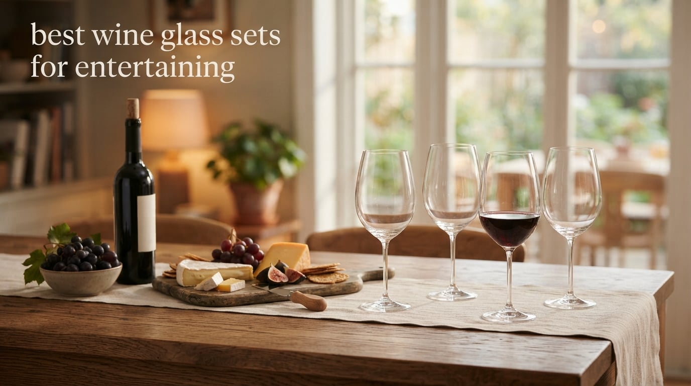 best wine glass sets for entertaining