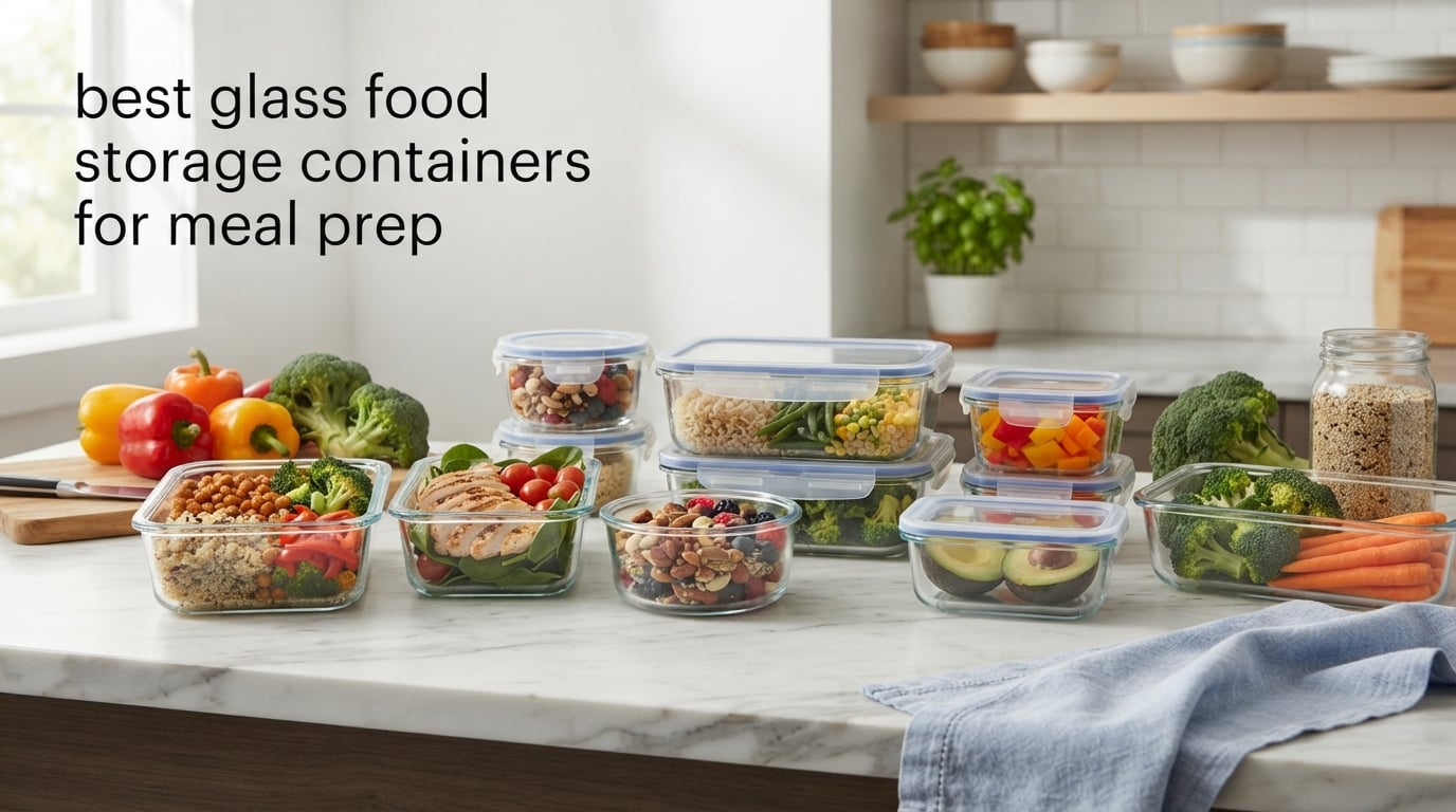 best glass food storage containers for meal prep