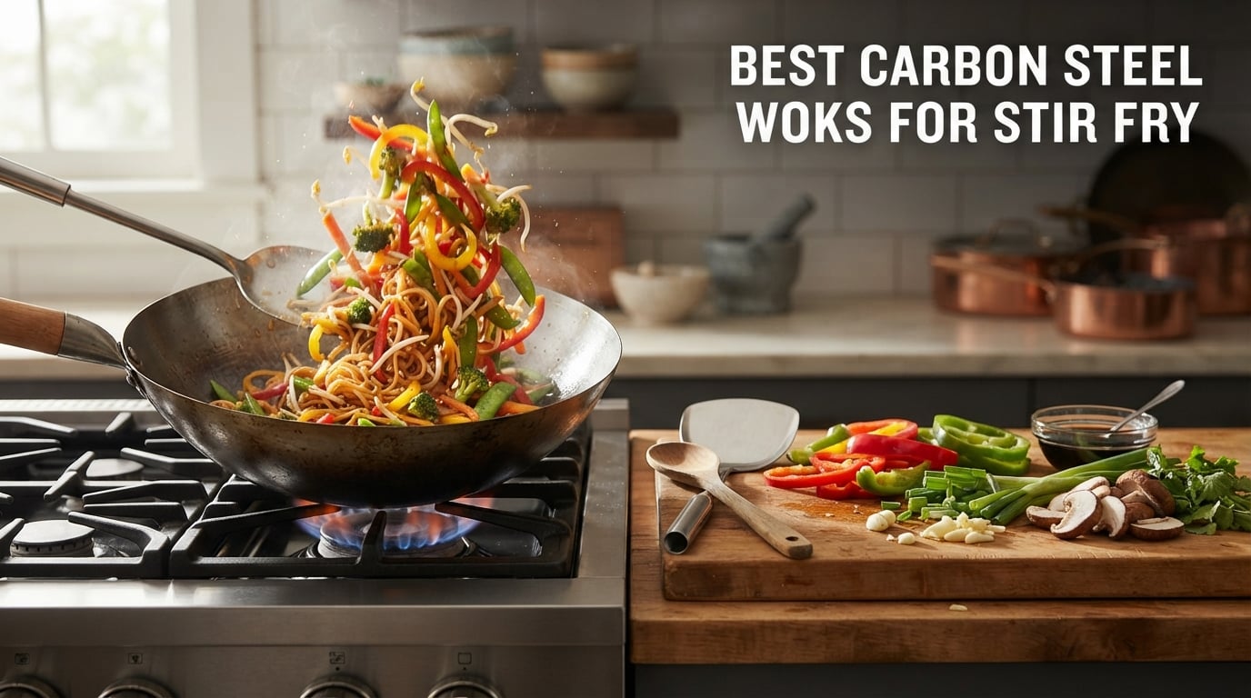 best carbon steel woks for stir fry