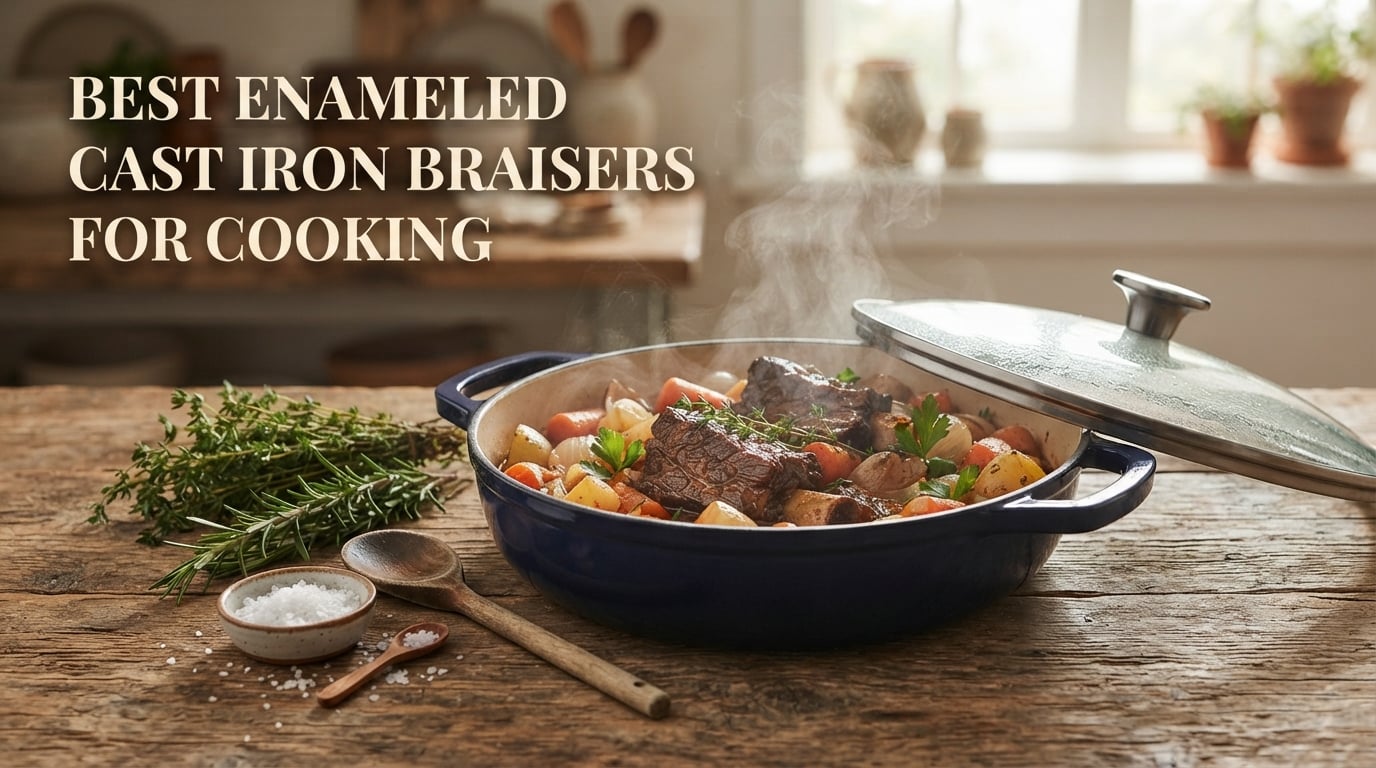 best enameled cast iron braisers for cooking