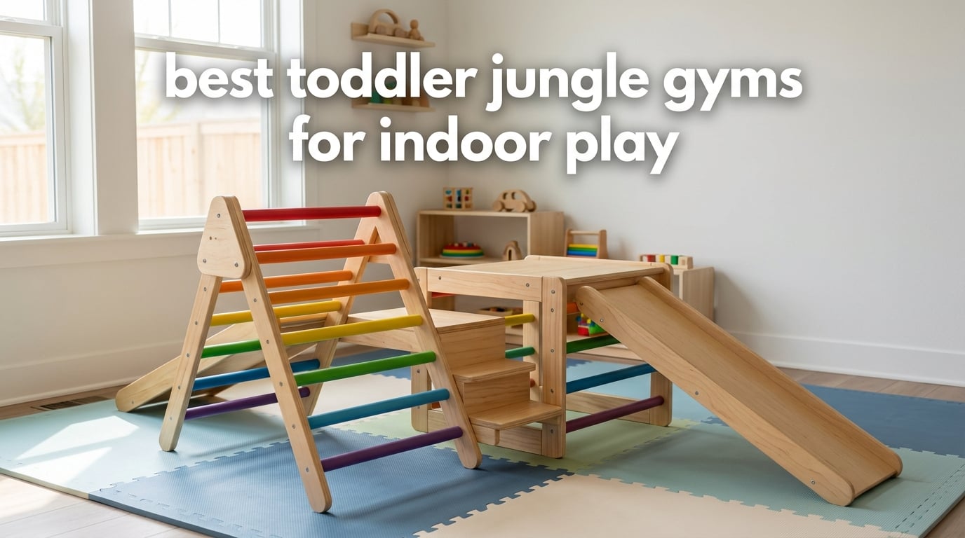 best toddler jungle gyms for indoor play