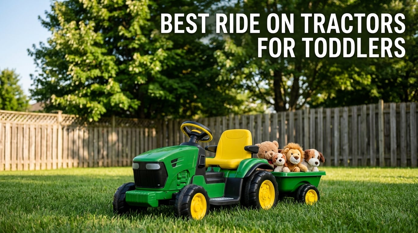 best ride on tractors for toddlers
