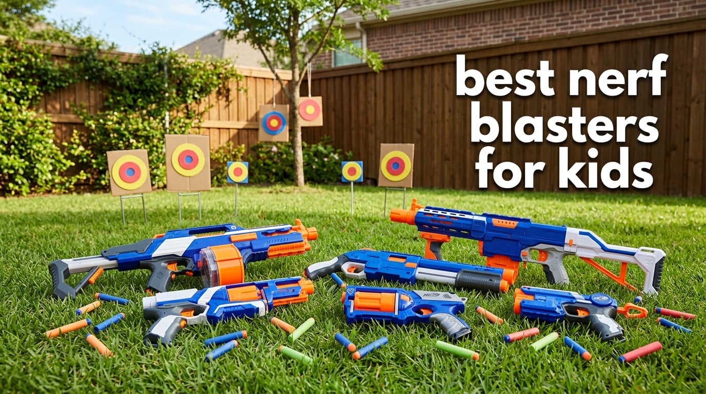 best nerf blasters for kids