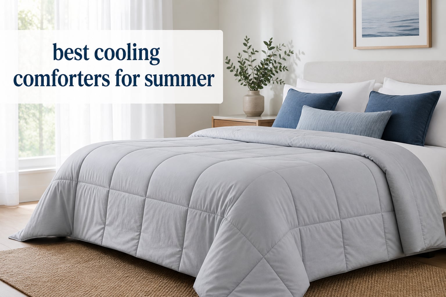 best cooling comforters for summer