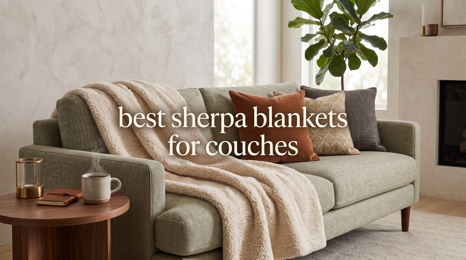 best sherpa blankets for couches