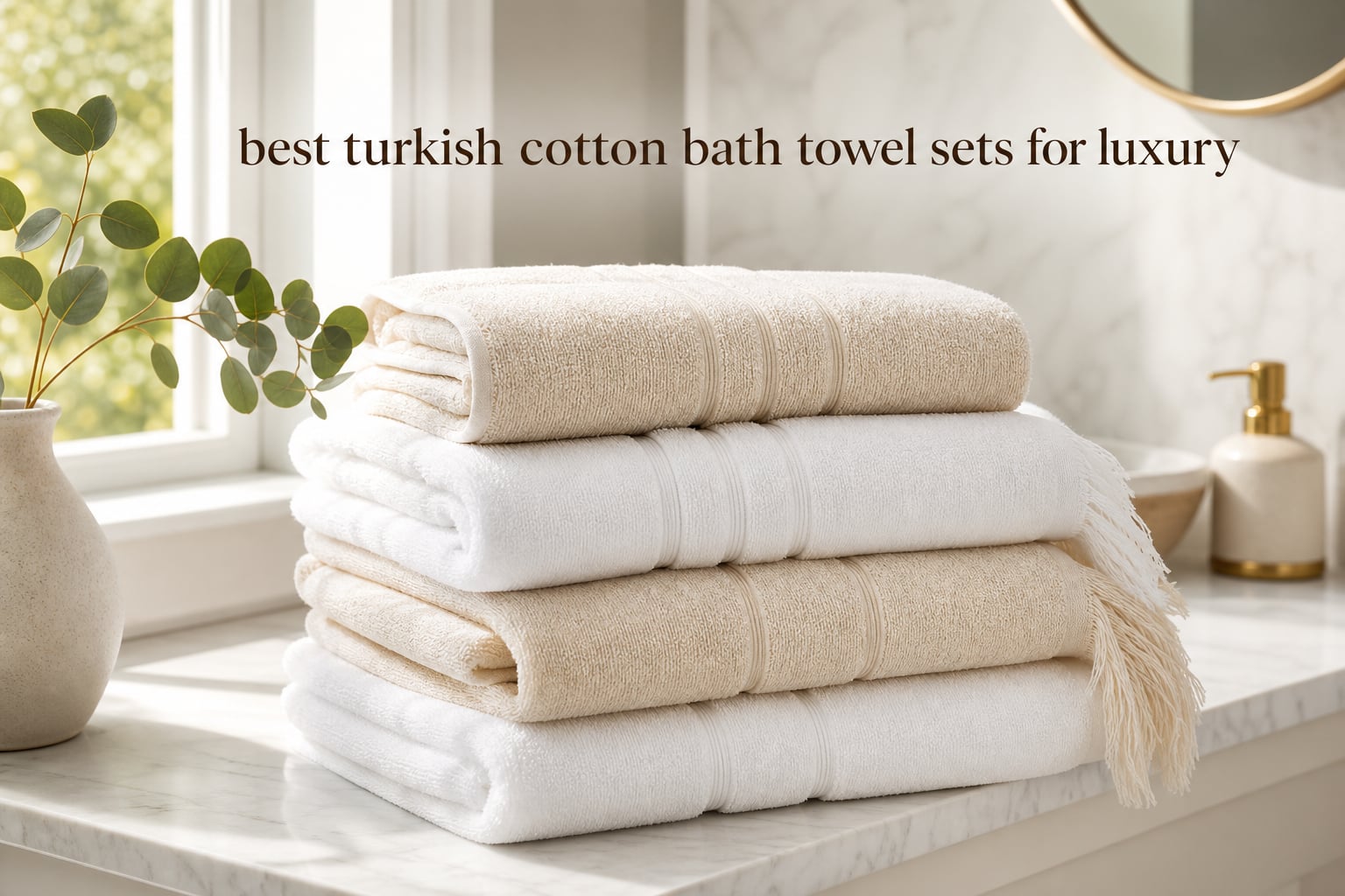 best turkish cotton bath towel sets for luxury