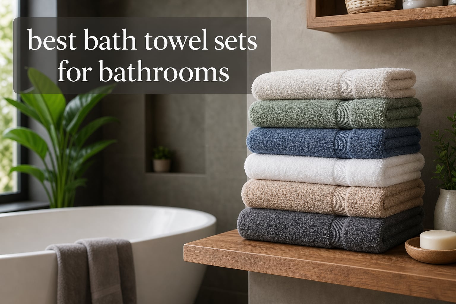 best bath towel sets for bathrooms