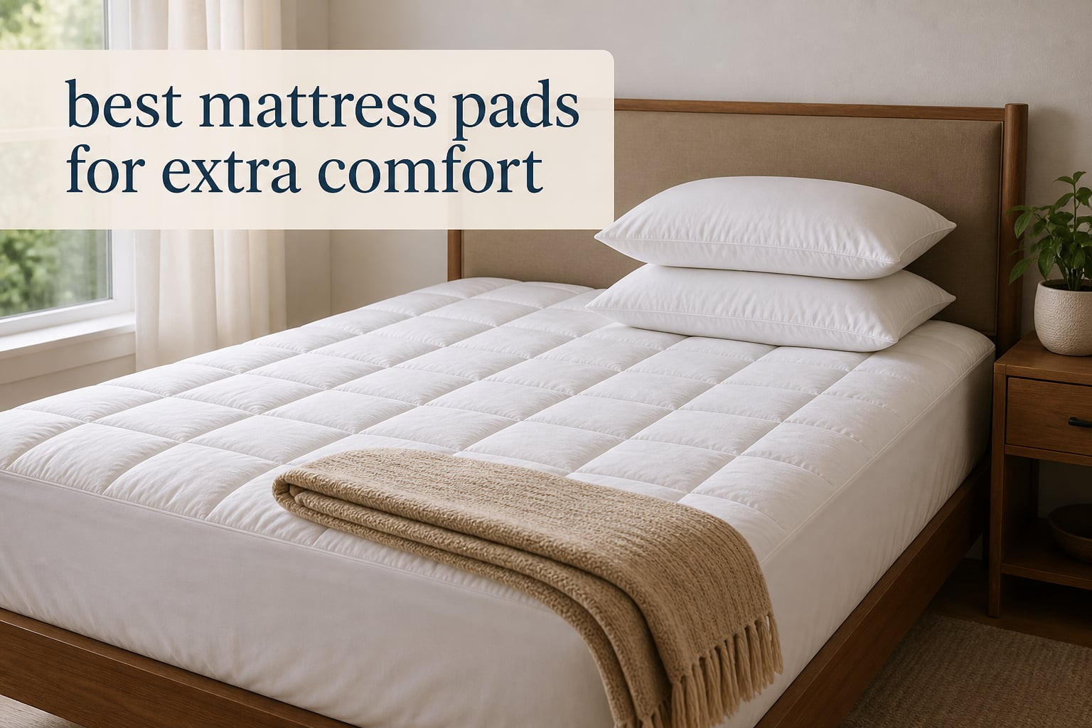 best mattress pads for extra comfort