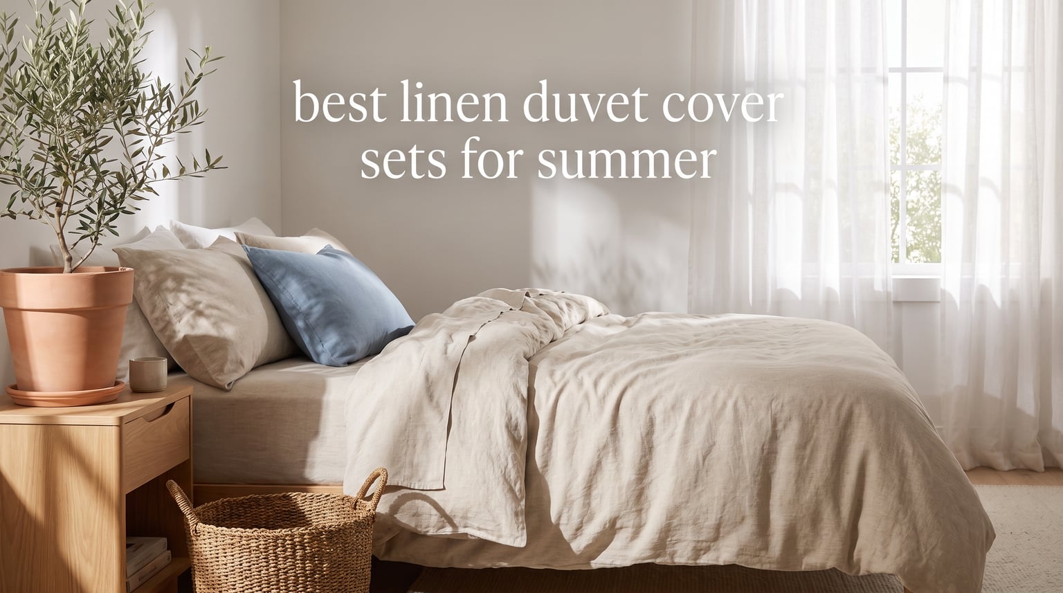 best linen duvet cover sets for summer