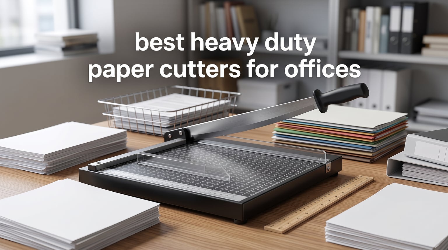 best heavy duty paper cutters for offices