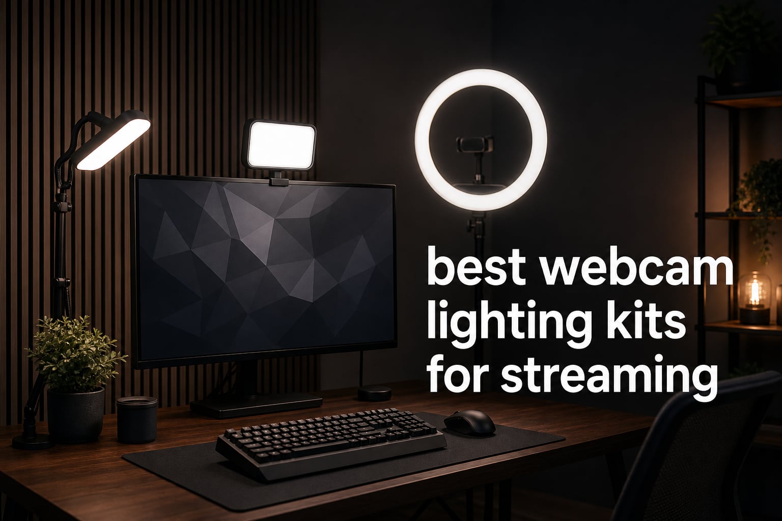 best webcam lighting kits for streaming