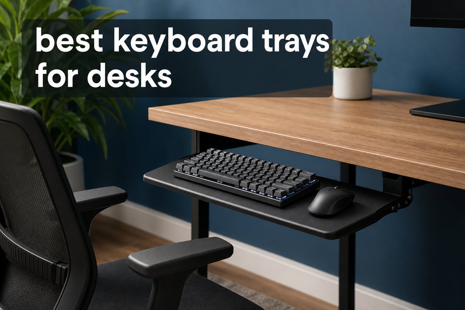 best keyboard trays for desks