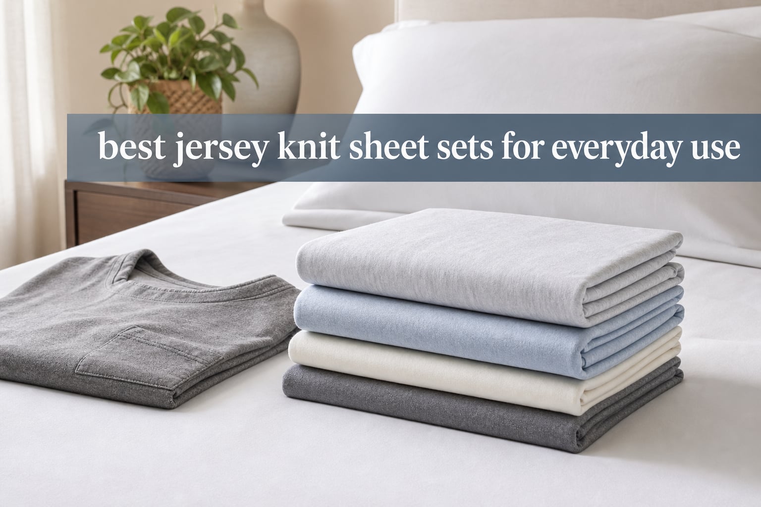 best jersey knit sheet sets for everyday use