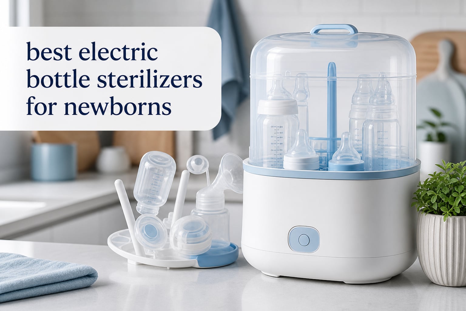 best electric bottle sterilizers for newborns