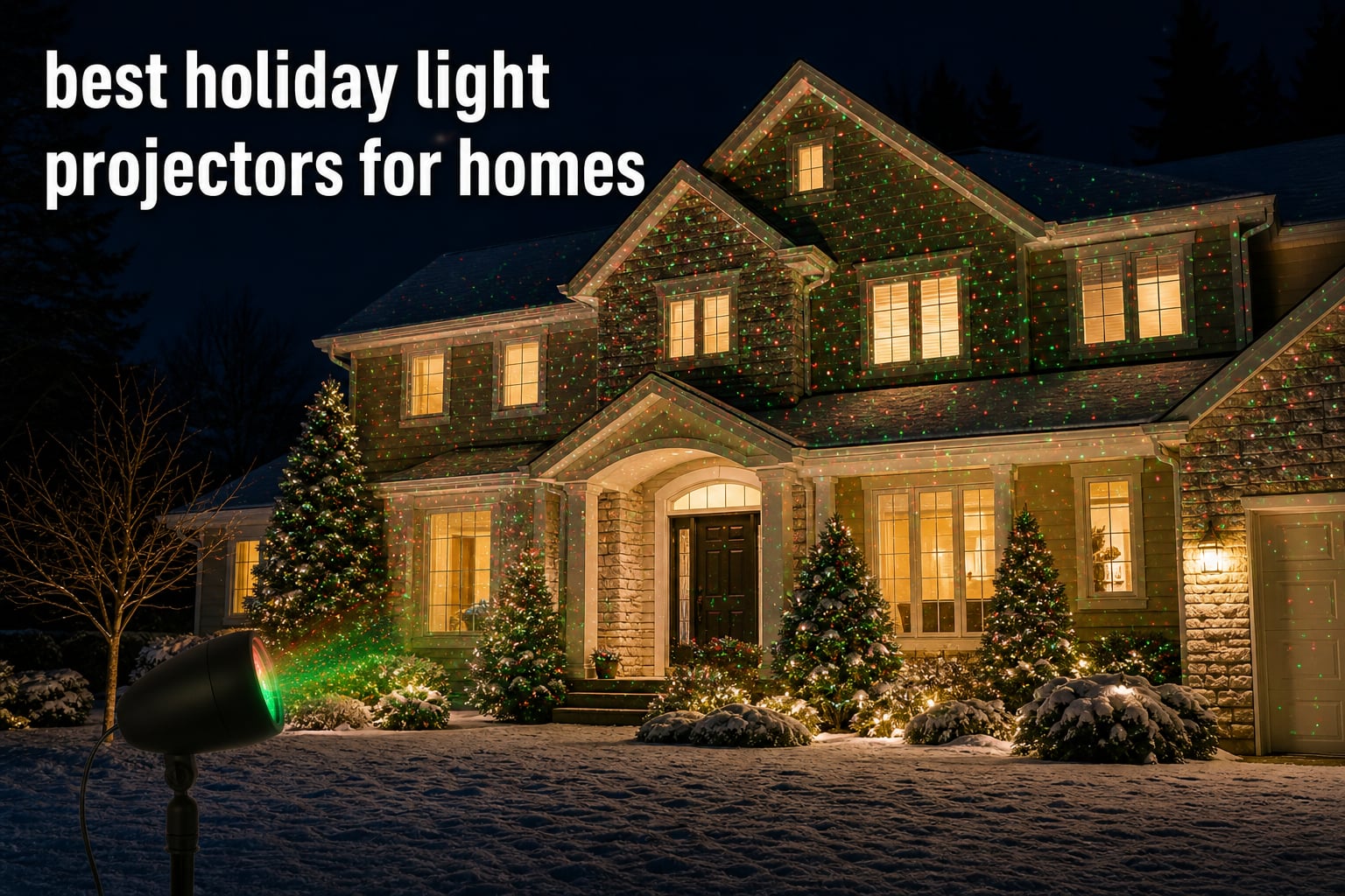 best holiday light projectors for homes