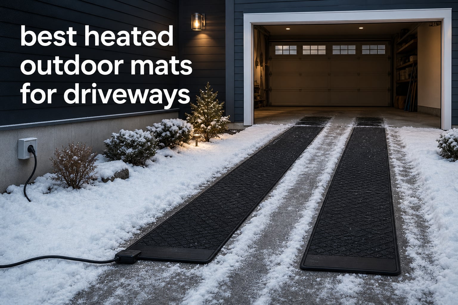 best heated outdoor mats for driveways