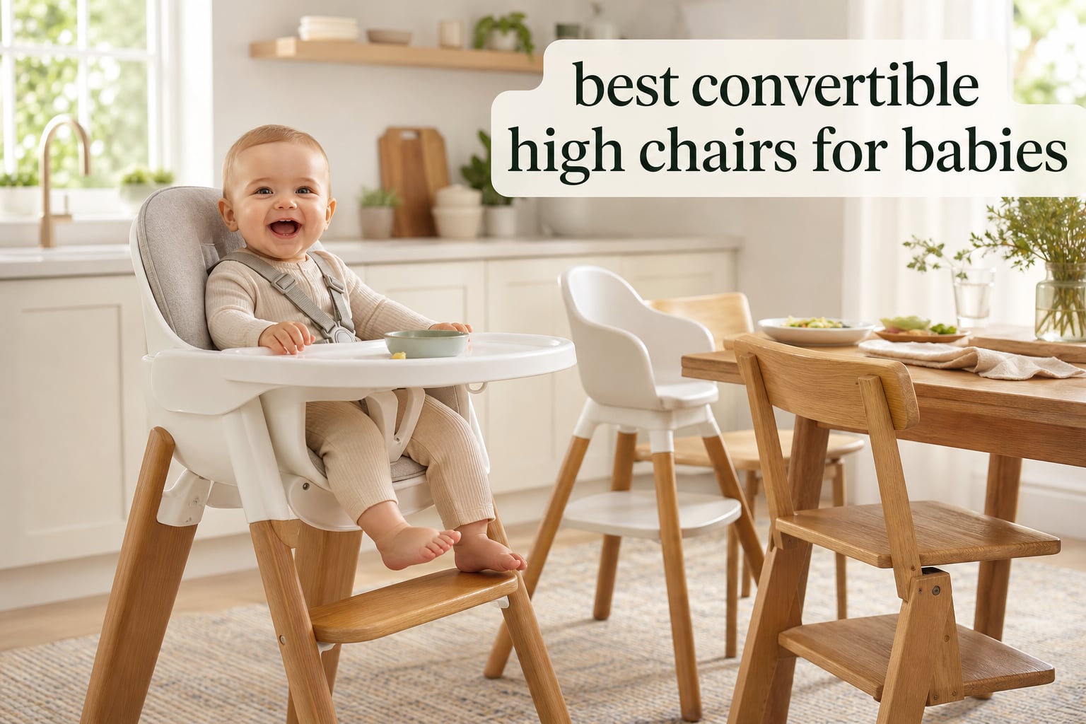 best convertible high chairs for babies