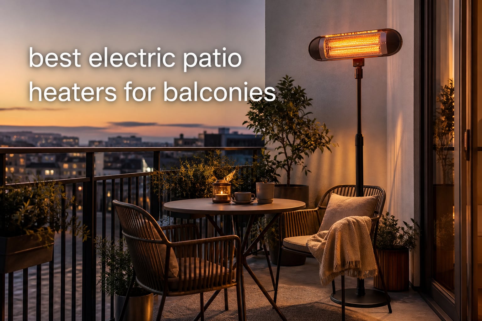 best electric patio heaters for balconies