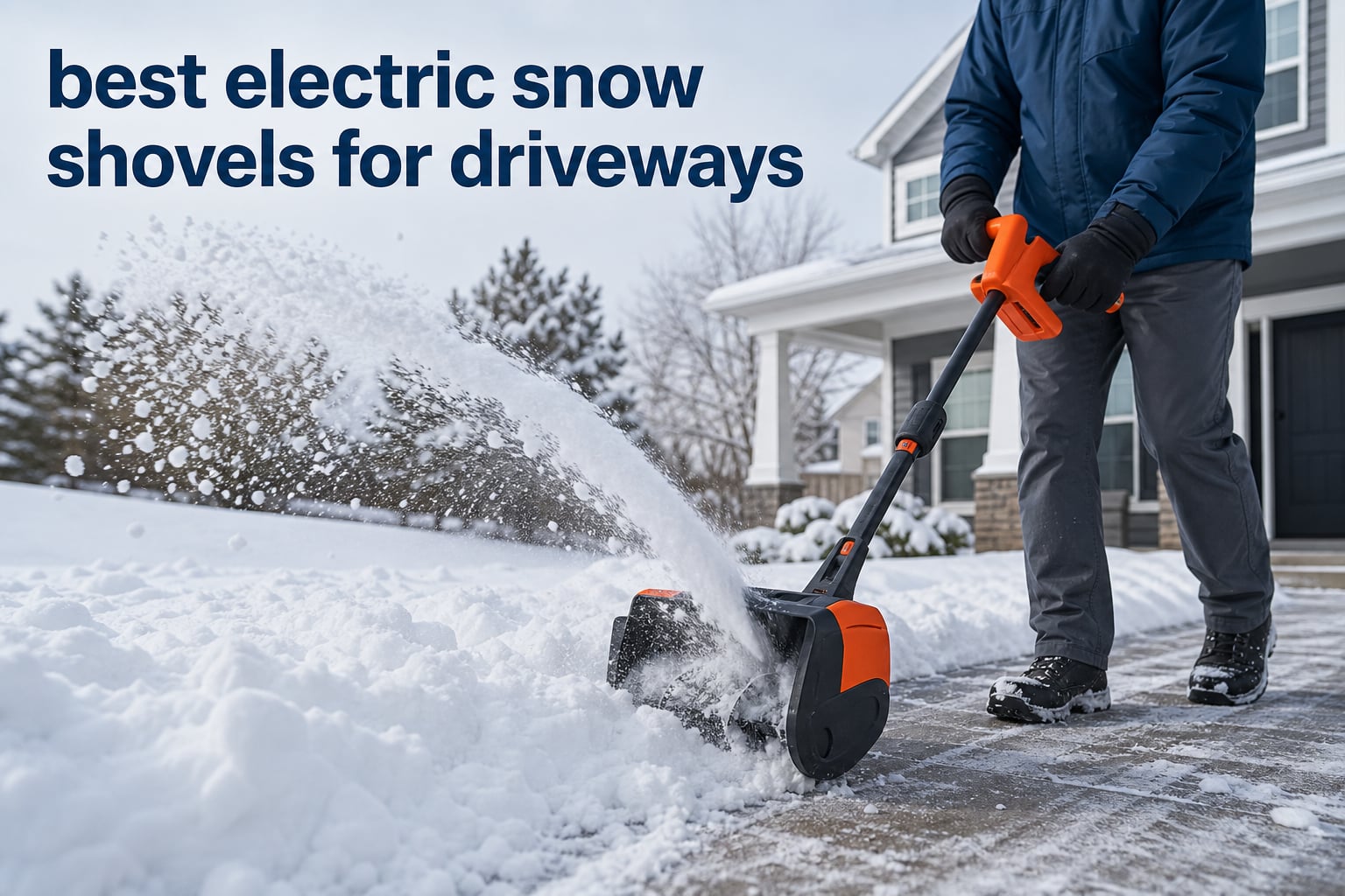 best electric snow shovels for driveways