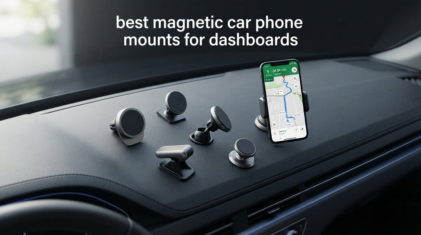 best magnetic car phone mounts for dashboards