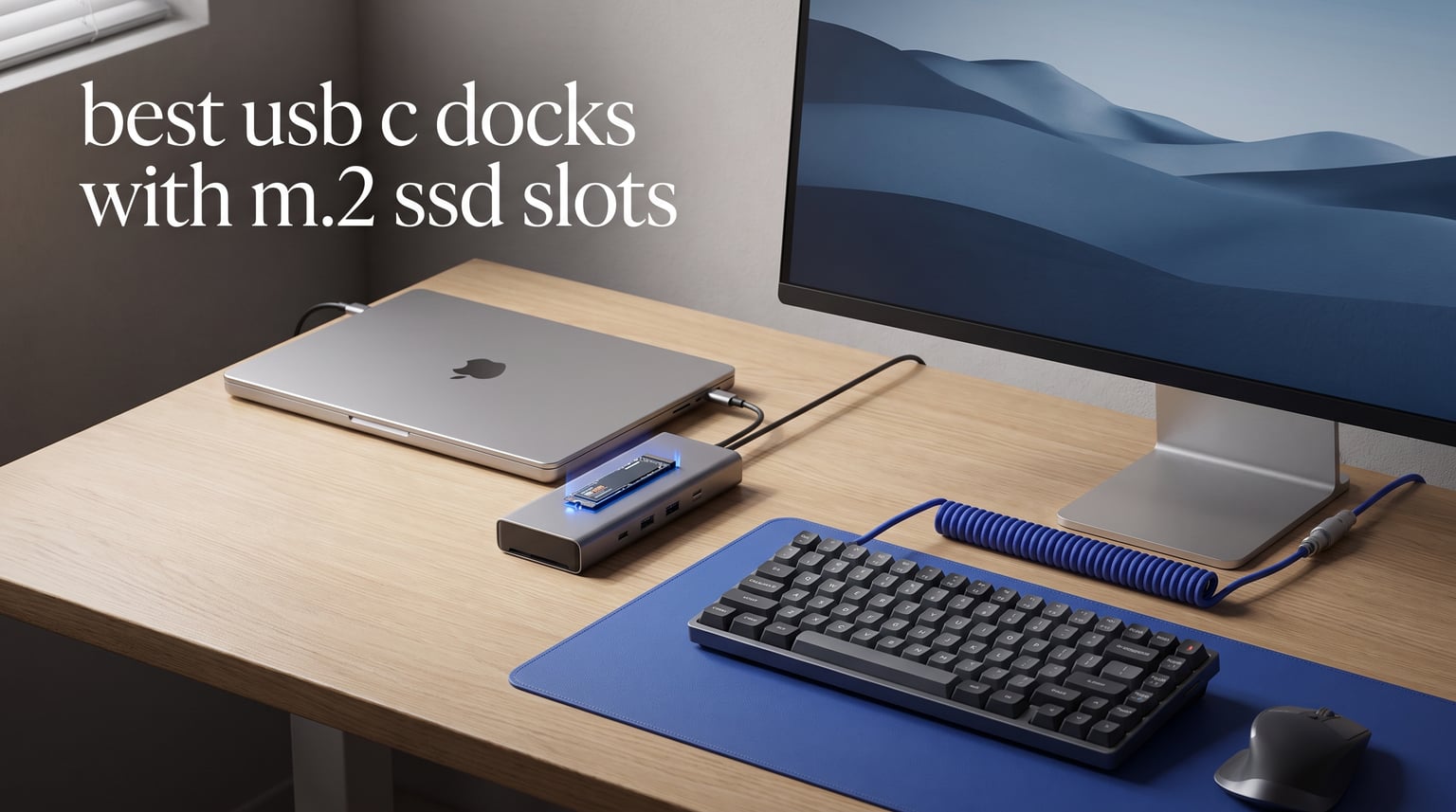 best usb c docks with m.2 ssd slots