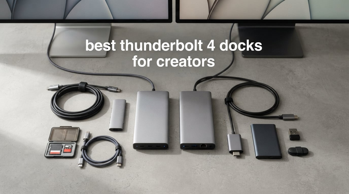best thunderbolt 4 docks for creators