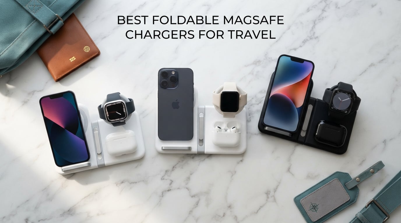 best foldable magsafe chargers for travel