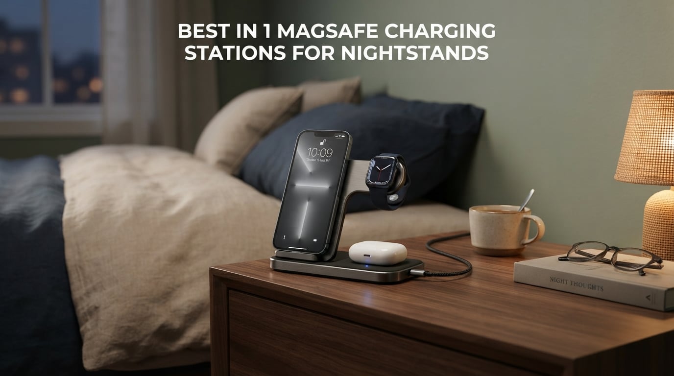 best 3 in 1 magsafe charging stations for nightstands