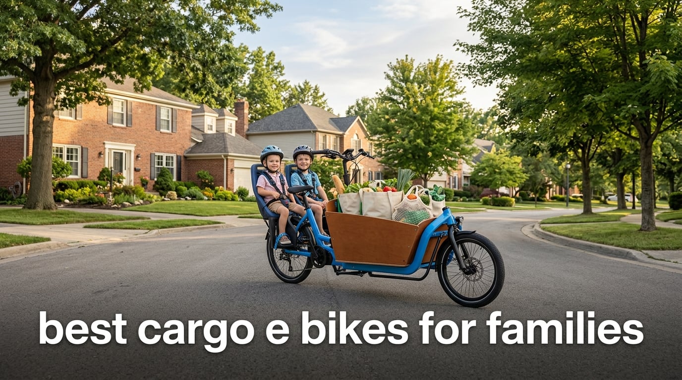 best cargo e bikes for families