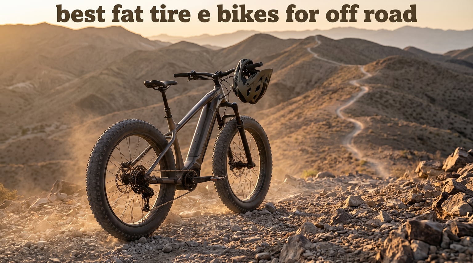 best fat tire e bikes for off road