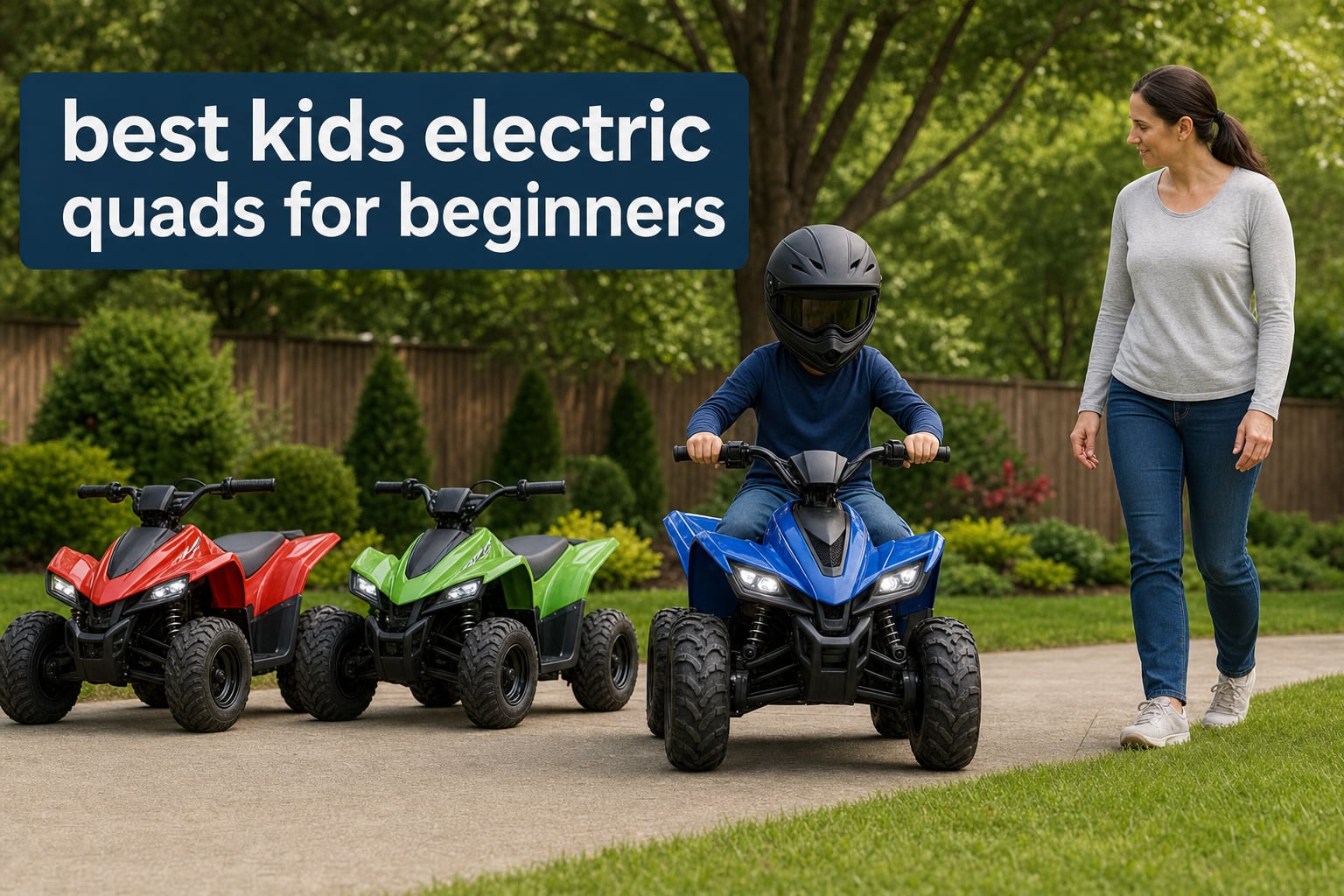 best kids electric quads for beginners