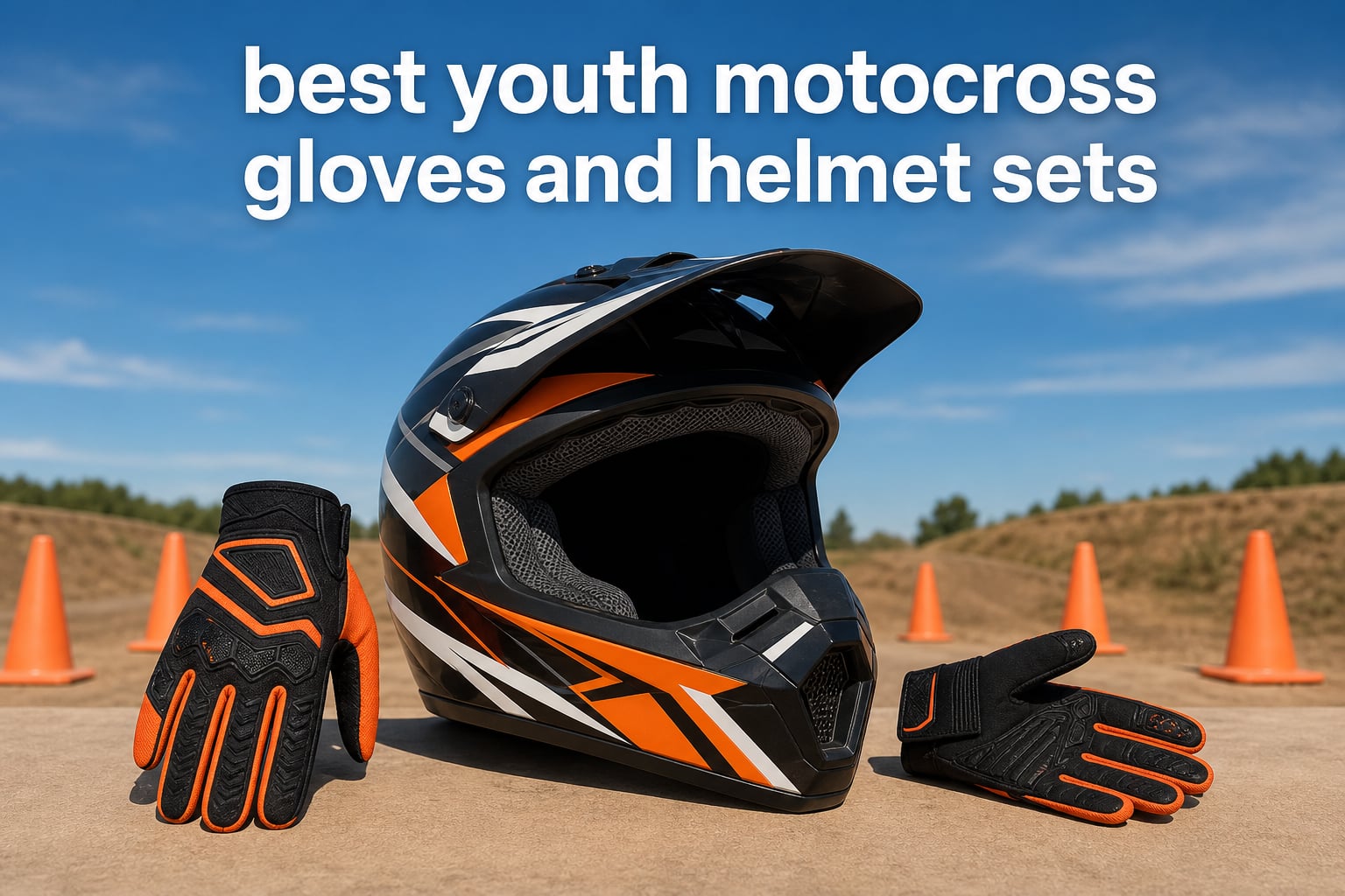 best youth motocross gloves and helmet sets
