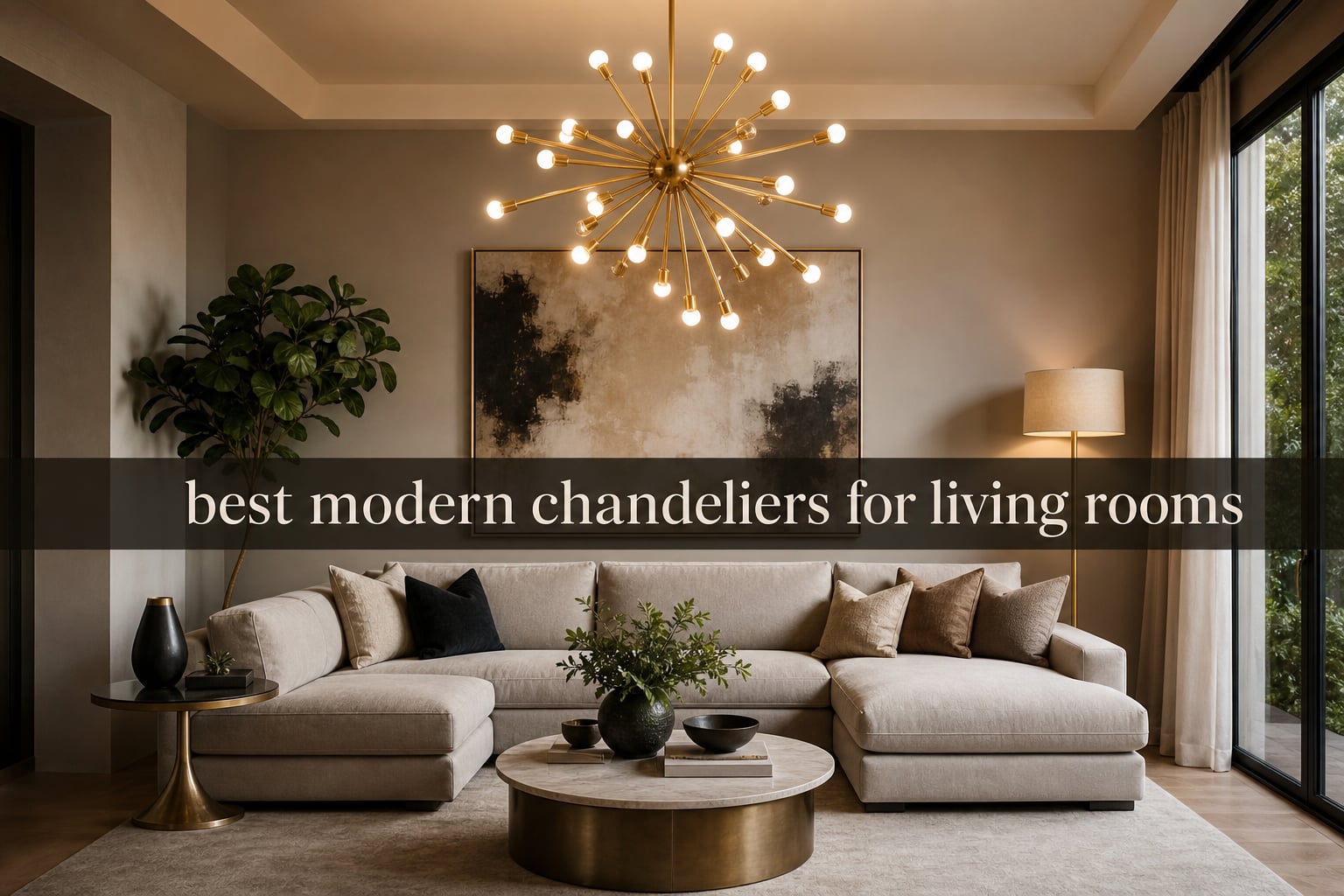 best modern chandeliers for living rooms